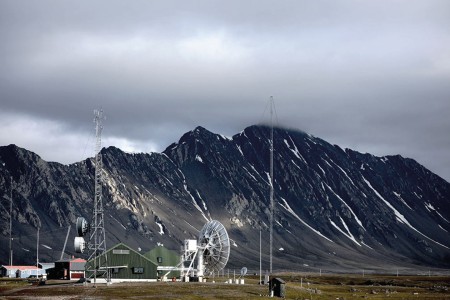 Isfjord Radio Sateliet Omgeving Cape