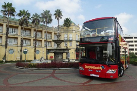 Johannesburg Red City Bus Suid Afrika Reise