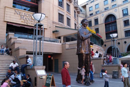 Johannesburg Sandton Nelson Nandela Square Suid Afrika Reise