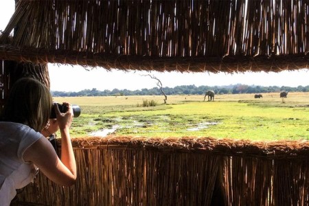 Kafunta River Lodge South Luangwa Hide