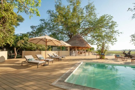 Kafunta River Lodge South Luangwa Zwembad