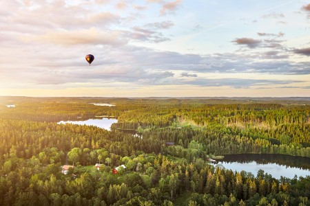 Kampeerautoreizen Meja Patrik Svedberg Hot Air Balloon