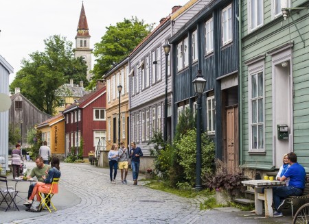 Kampeerhutten Frida Bakklandet Trondheim Ch Visitnorway