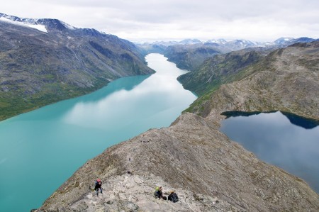 Kampeerhutten Frida Hiking The Besseggen Ridge Jotunheimen National Park Norway Chris Arnesen Visitnorway