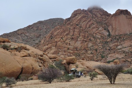 Kampeerplek Spitzkoppe Restcamp