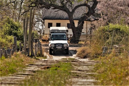 Kamperen Auto Botswana Moremi Suid Afrika Reise