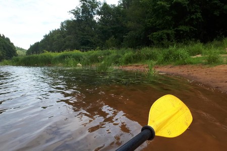 Kanovaren Gauja Nationaal Park