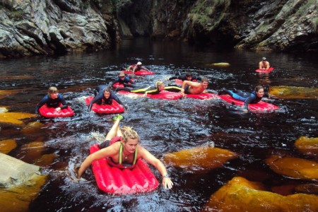 Kayak And Lilo Tour Tsitsikamma Untouched Adventures Lilo Gorge