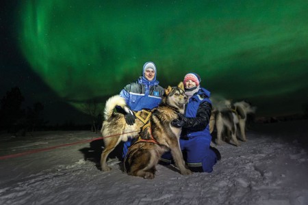 Kirkenes Sneeuwhotel Reis Vega Noorderlicht Hondensledetocht