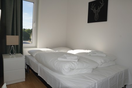 Kristiansund Atlanten Turistsenter Premium Appartementen Slaapkamer Cape