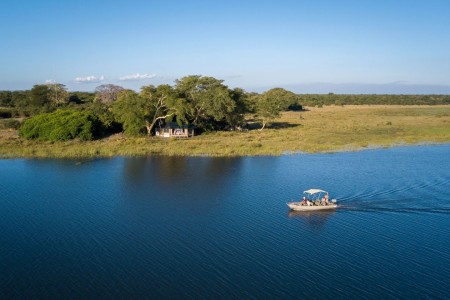 Kuthengo Camp Robin Pope Liwonde National Park Bootsafari