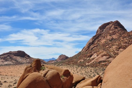 Landschap Rotsformaties Spitzkoppe Restcamp