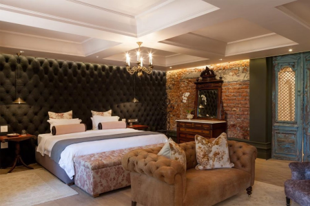 Lanzerac Hotel Luxury Room Bed
