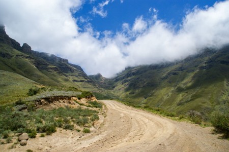 Lesotho Sani Pass Suid Afrika Reise