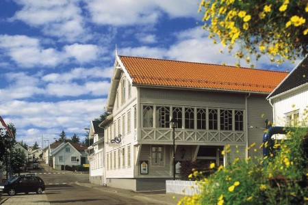 Lillesand Hotel Norge Facade Cape