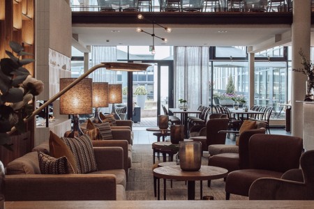 Lobby Lamp Seating Area  Clarion Collection Hotel Odin