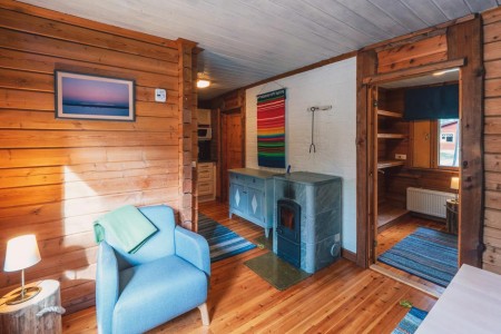 Log Cabin Torassieppi Cabin With Fireplace 1 1