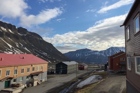 Longyearbyen Coal Miners Overzicht Cape
