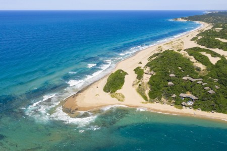 Machangulo Bovenaanzicht Machangulo Beach Lodge