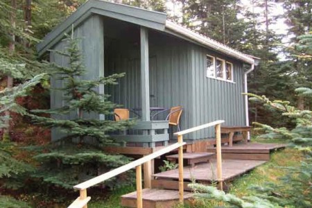 Mandal Sandnes Camping Hut Aanzicht Cape