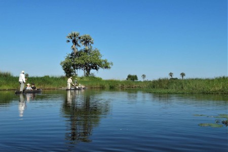 Moremi Crossing Mokoro Suid Afrika Reise