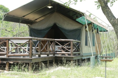Mpila Hluhluwe Imfolozi 2 Bed Safari Tent Self Catering