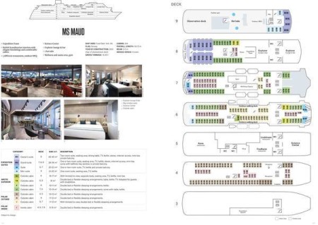 Ms Maud Deckplan Hurtigruten