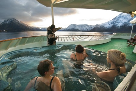 Ms Nordnorge Jacuzzi Reiner Schaufler Hurtigruten