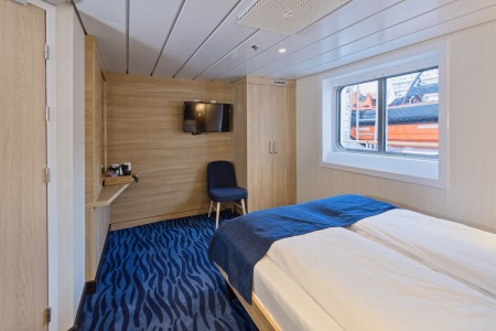 Ms Spitsbergen Schip YA3 Superior Buitenhut Agurtxane Oncellon Hurtigruten