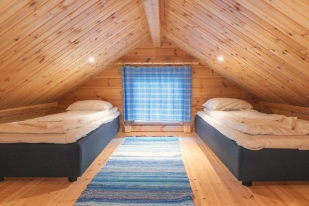 Muonio Harriniva Resort Riverside Log Cabin Loft