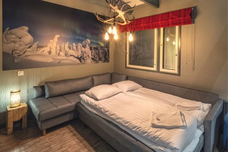 Muonio Harriniva Resort Wilderness Suite Plus Slaapbank