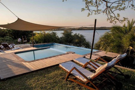 Naara Eco Lodge Chidenguele Zwembad