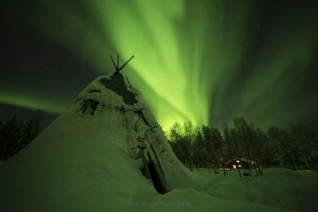 Noorderlichtsafari Levi Lapland Safaris Virgil Reglioni