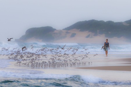 Ochtendwandeling Strand Machangulo Beach Lodge