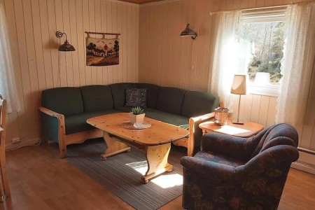 Oppdal Magalaupe Camping Hytte 10 Woonkamer