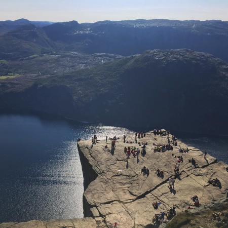 Preekstoel Preikestolen Lysefjorden Adventure 1