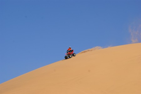 Sandboarden Swakopmund Suid Afrika Reise