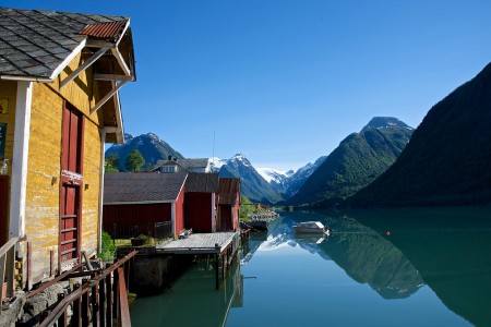 Reis Rasmus Zuid Zweden Zuid Noorwegen Fjaerland The Fjaerlandsfjorden Oyvind Heen VisitNorway Com