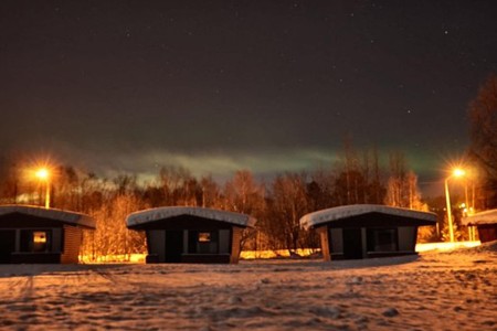 Rovaniemi Saarenkyla Napapiirin Saarituvat Kampeerhut 2