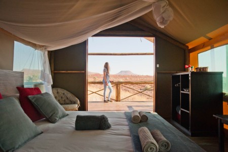 Safari Tent Interieur Palmwag Lodge