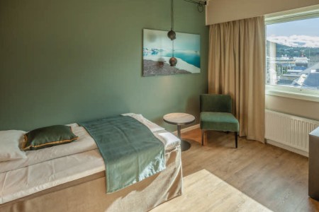 Scandic Harstad Single Room Zitplek Cape