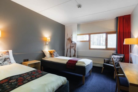 Scandic Hotel Karasjok Tweepersoons Bed Cape