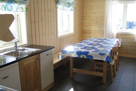 Seim Camping Hytte Nr 5 Hytto Eetkamer