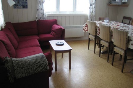 Seim Camping Hytte Nr 6 Gamlahuset Woonkamer