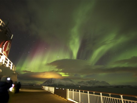 Skjervoy Hurtigruten Noorderlicht