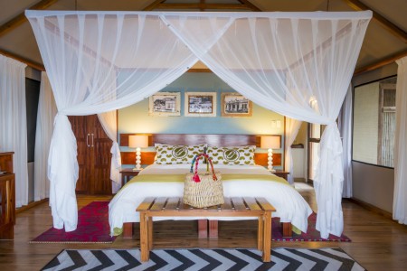 Slaapkamer Bed Machangulo Beach Lodge
