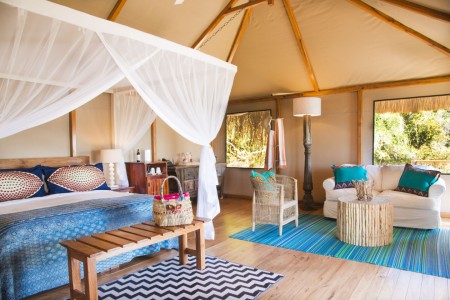 Slaapkamer Machangulo Beach Lodge