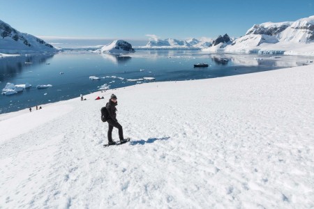 Sneeuwschoenwandelen Antarctica Ramon Lucas Norge Reiser 5