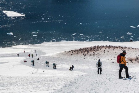 Sneeuwschoenwandelen Antarctica Ramon Lucas Norge Reiser 6