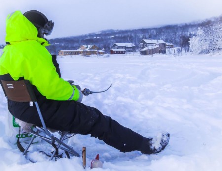 Sneeuwschoenwandelen Ijsvissen Fjallnas